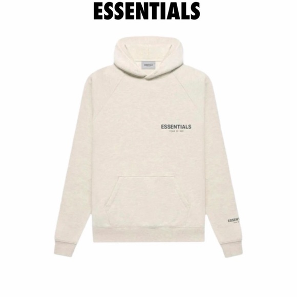 Fear of God Essentials Smoke Hoodie New with Tags (Size: Small)